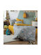 Nef-Nef Homeware Cool Skating Комплект Детска Паплъщна Калъфка Единична с Калъфка за Възглавница Сив 160x240εκ.