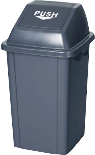 Plastic Waste Bin Lid 100lt Grey