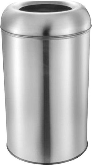 Metallischer Gewerbliche Abfallbehälter 50lt Inox