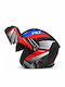 FIXATO Nova Red Motorcycle Helmet Flip-Up ECE 22.06 with Sun Visor