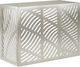 vidaXL Capac De Aer Condiționat Argintiu 110 X 50 X 80 Cm Oțel Inoxidabil