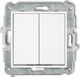 Karlik Recessed Wall Switch Without Frame White