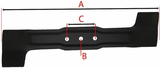 Bosch Rotak 37 Li 37 Lawn Mower Knife