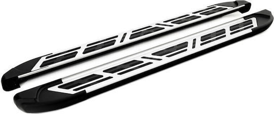 Praguri Laterale Turtle Sapphire V2 Argintii Compatibile Audi Q7 4l