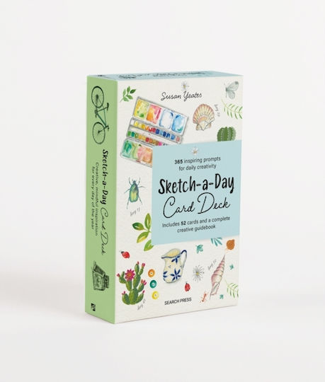 Sketch-a-day Card Deck - Search Press Ltd - General Merchandise