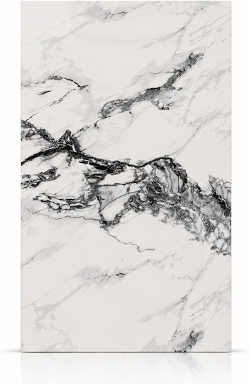 3D Wandpaneele aus PVC Weiß 244x122cm