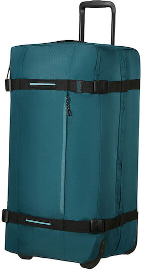 American Tourister Track Duffle Σακ Βουαγιάζ Πετρόλ Υφασμάτινο