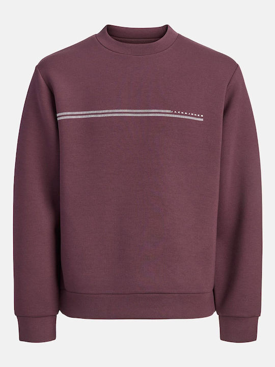 Jack & Jones Crew Neck Long Sleeve Blouse Fudge