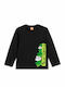 Kids Top Long-sleeved Black