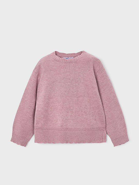 Mayoral Kids Top Long-sleeved Light Purple