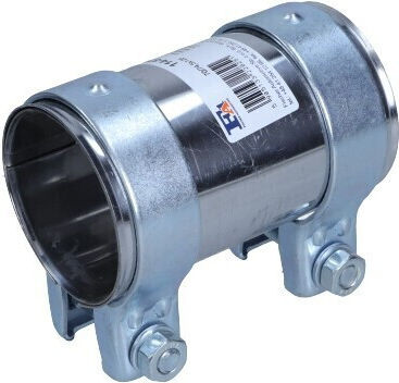 Exhaust Pipe Connector 70/74.5x125 Mm Stainless Steel
