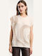 Women's Beige Vest