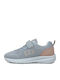 Kinder Sneaker mit Bügel- und Schleifenverschluss Grau