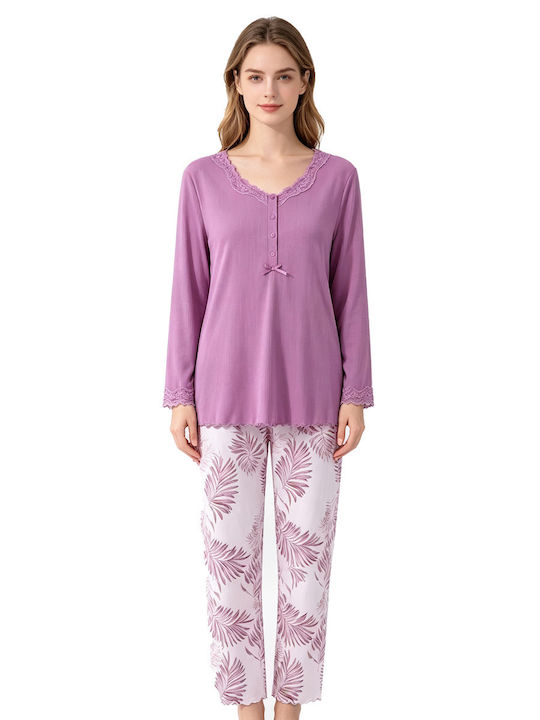 Goodnight Set De Pijamale De Vară Pentru Femei Roz