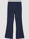 Kinderleggings Lang Blau
