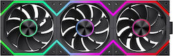 GameMax FN12A-N2 Обратен Перкa Вентилатор за Кутия 120mm (2000rpm / 58.6cfm) с RGB Осветление и Свързване 3-Pin / 4-Pin PWM 3бр