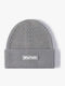 Beanie Unisex Strickmütze in Grau Farbe