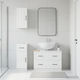 vidaXL Bathroom Vanity Unit Without Sink W82xD41xH59cm White
