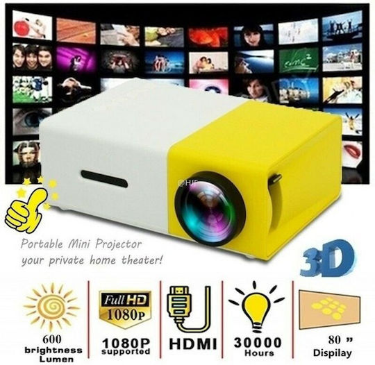 EZ3376 Mini 3D Beamer DLP Lichtquelle LED