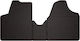 Rubber Car Mats Toyota Proace I Van 1st Row 2013-2016 Black Fitted