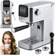 Berdsen Μηχανή Espresso 1350W Πίεσης 20bar Ασημί BD-770