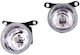 Universal Halogen Fog Light Kit 12v 55w 60mm
