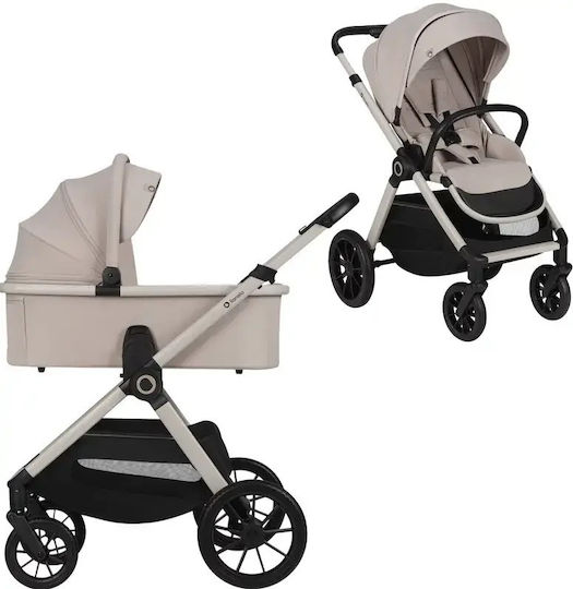 Lionelo Layla Reversible 2 in 1 Baby Stroller Suitable for Newborn Beige Sand