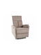 Detroit 1040 Relax Armchair Swivel Beige 92x103x72cm