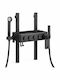 Shower Shelf Multiple Holders Column Mount Black