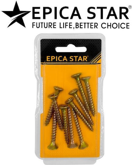 Epica Star Şuruburi Cu Cap În Cruce Galvanizate cu Diametru M4 şi Lungime 30mm 25 Bucăţi