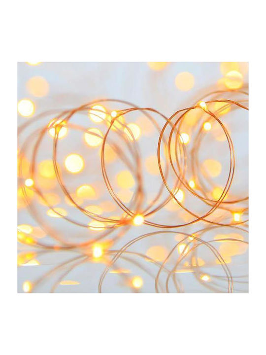 LED лампички 5 м Неутрално бяло на лента