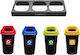 Delta Cleaning Coș Metalic De Reciclare KP90 90...