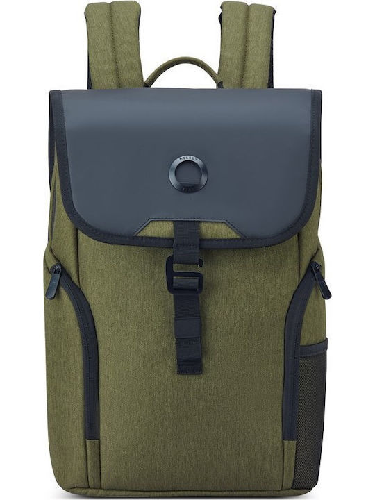 Delsey Раница за лаптоп 15.6" в кафяв цвят 391660403
