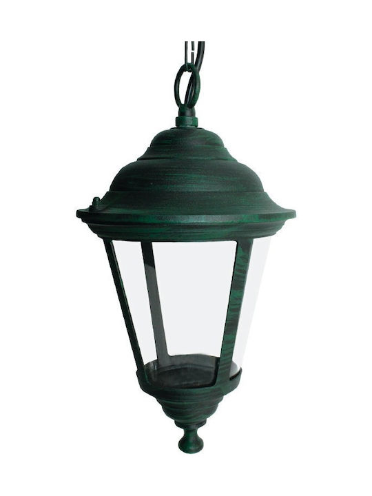 Polihome Outdoor Pendant Ceiling Light for Outdoor Use E27 in Green Colour 161520729