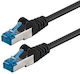 Neutralle S/FTP Cat.6a (Gigabit) Network Cable Ethernet 50m Black