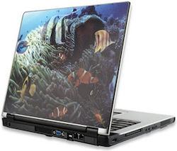 Laptop Sticker Tropical Fish 33.5x22.5cm Laptop Sticker Tropical Fish 33.5x22.5cm