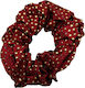 Scrunchie Σούρα Scrunchie Burgundisch