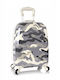 Heys Fashion Spinner Παιδική Βαλίτσα Ταξιδίου Grey Camo με 4 Ρόδες