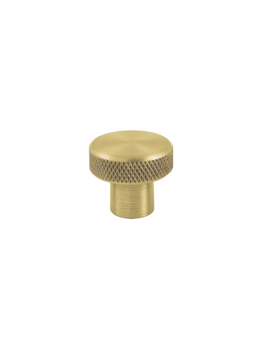 Viometale Möbelknopf aus Metallisch Gold Matt F...