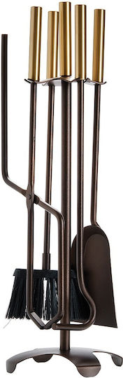 Zogometal Zogometal Kaminwerkzeug-Set mit Bronze-Krementala