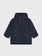 Kinderjacken & Winterjacken Parka Kurz mit Kapuze Blau