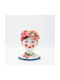Eurolamp Eurolamp Dekorative Keramik Vase Mehrfarbig 16.3x13.2xH20.3cm