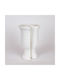 Eurolamp Eurolamp Dekorative Keramikvase Weiß 19,5x17xH29cm