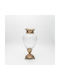 Eurolamp Eurolamp Dekorative Glasvase Transparente 17x17xH33cm