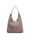 Slouchy Suede Leather Women's Shoulder Bag Suede Moonstruck Suede