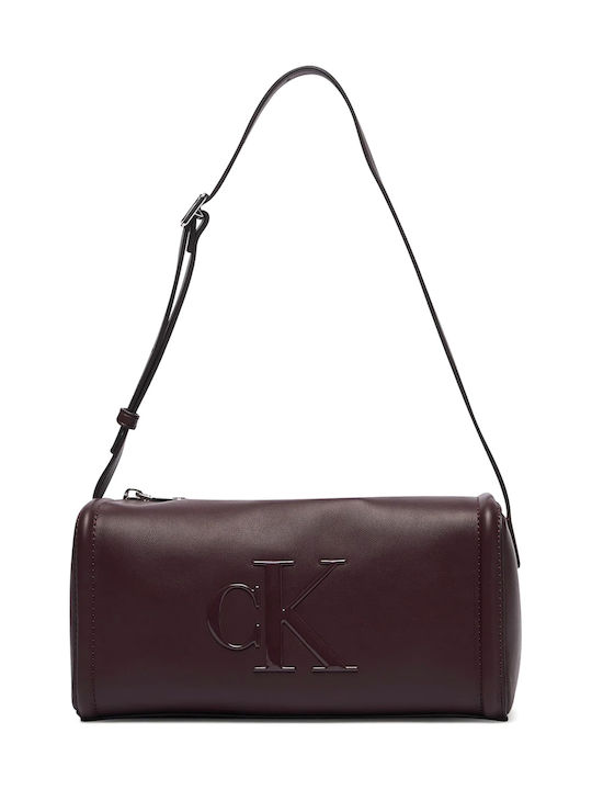Calvin Klein Slouchy Дамска Чанта За Рамо Fudge