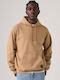 Hooded Sweatshirt Brown