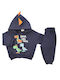 Kinder Sweatpants Set Dunkelblau G339