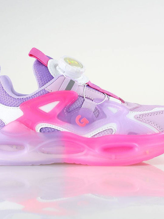 Garvalin Παιδικά Sneakers Μωβ
