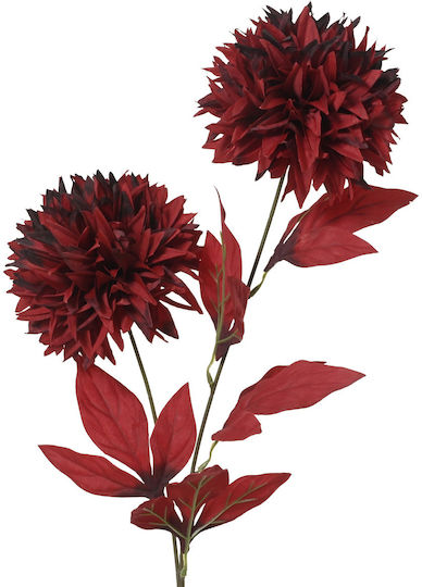 Künstlicher Dekorative Zweigstelle Chrysantheme Rote Beauty Home